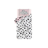 George Home pink 101 Dalmatians duvet set single, imported from the UK