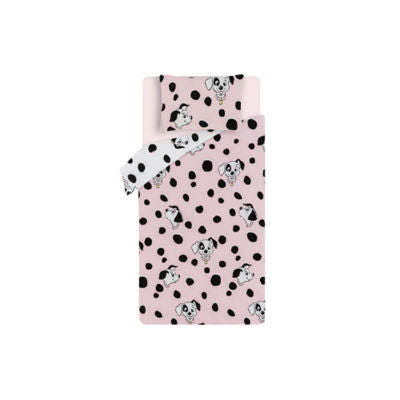 George Home pink 101 Dalmatians duvet set single, imported from the UK