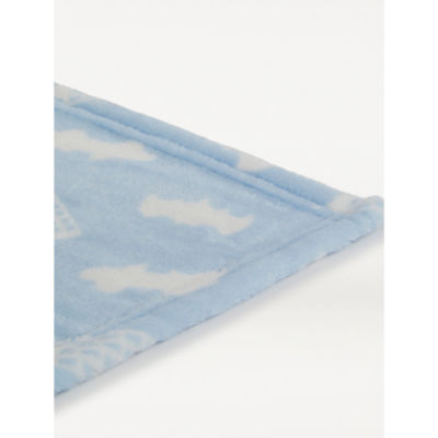George Home Blue Batman fleece blanket, UK version
