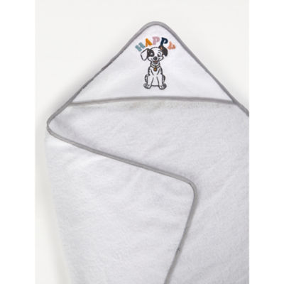 George Home 101 Dalmatians hooded towel 75cm, UK version