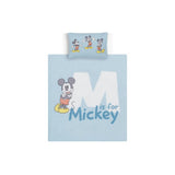 George Home blue Mickey Mouse duvet set 120x150cm (British brand)