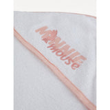 George Home white Minnie Mouse hooded towel 75cm (British brand)