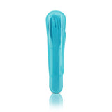 George Home blue plastic cutlery set in carry case - British product