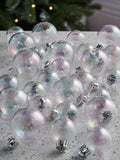 George Home mini iridescent baubles 26 pack - British product