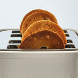 George Home Cream Scandi 4-Slice Toaster GTT201WC-21