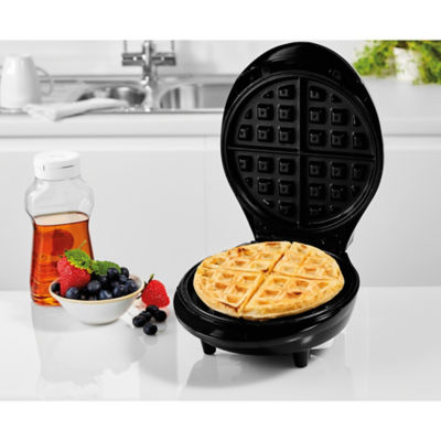 George Home Black Non-Stick Waffle Maker GWM101B-21