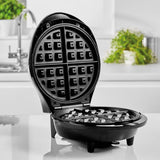 George Home Black Non-Stick Waffle Maker GWM101B-21