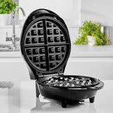 George Home Waffle Maker Black Non-Stick, UK version