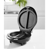 George Home black non stick omelette maker dual plate appliance, UK version