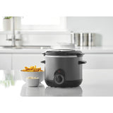 George Home grey compact air fryer 1.2L capacity, UK version