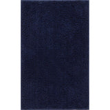 George Home Navy Chenille Bath Mat (British brand)