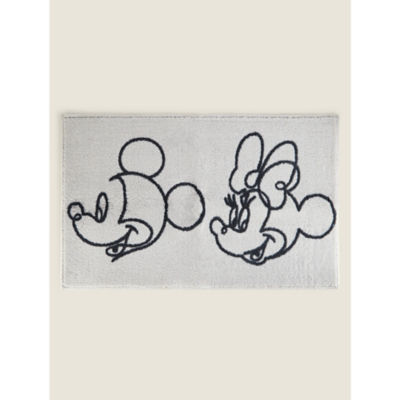 George Home Disney Mickey and Minnie bath mat (British brand)