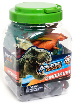 Adventure Force Dinosaur Bucket 40 Piece - British product