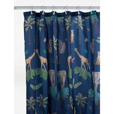George Home Safari shower curtain 180x180cm, UK version