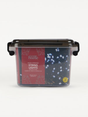 George Home LED string lights warm white 500 lights, imported from the UK