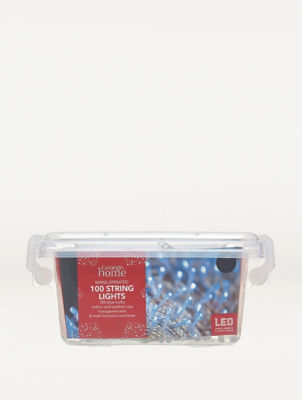 George Home 100 blue LED string lights, UK version