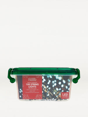 George Home white LED string lights 100, imported from the UK