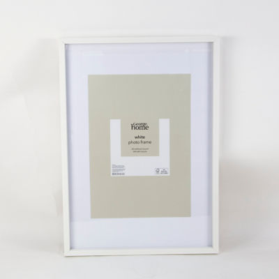 George Home white A3 poster frame (British brand)
