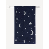 George Home medium navy moon and stars bath towel, imported from the UK