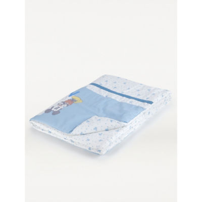 George Home blue Mickey Mouse quilt 100x120cm - British product