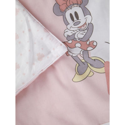 George Home pink Minnie Mouse quilt 100x120cm, UK version