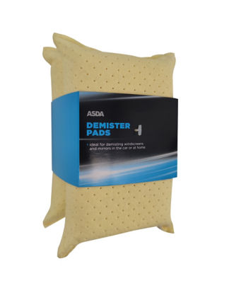 ASDA Demister Pad for Car Windows and Mirrors