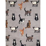 George Home natural cat throw 150cm x 120cm, UK version