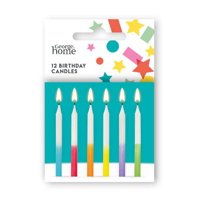 George Home Ombre Kerzen 12er Pack