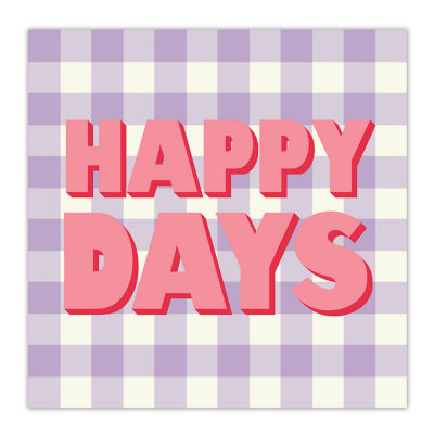 George Home Happy Days napkins 20pk (British brand)