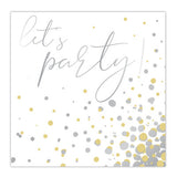 George Home Let's Party paper napkins 20-pack - British product