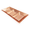 George Home rose gold snack tray 2pk, UK version