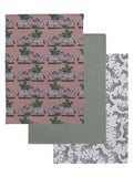 Zebra kitchen tea towel 65x42cm (British brand)