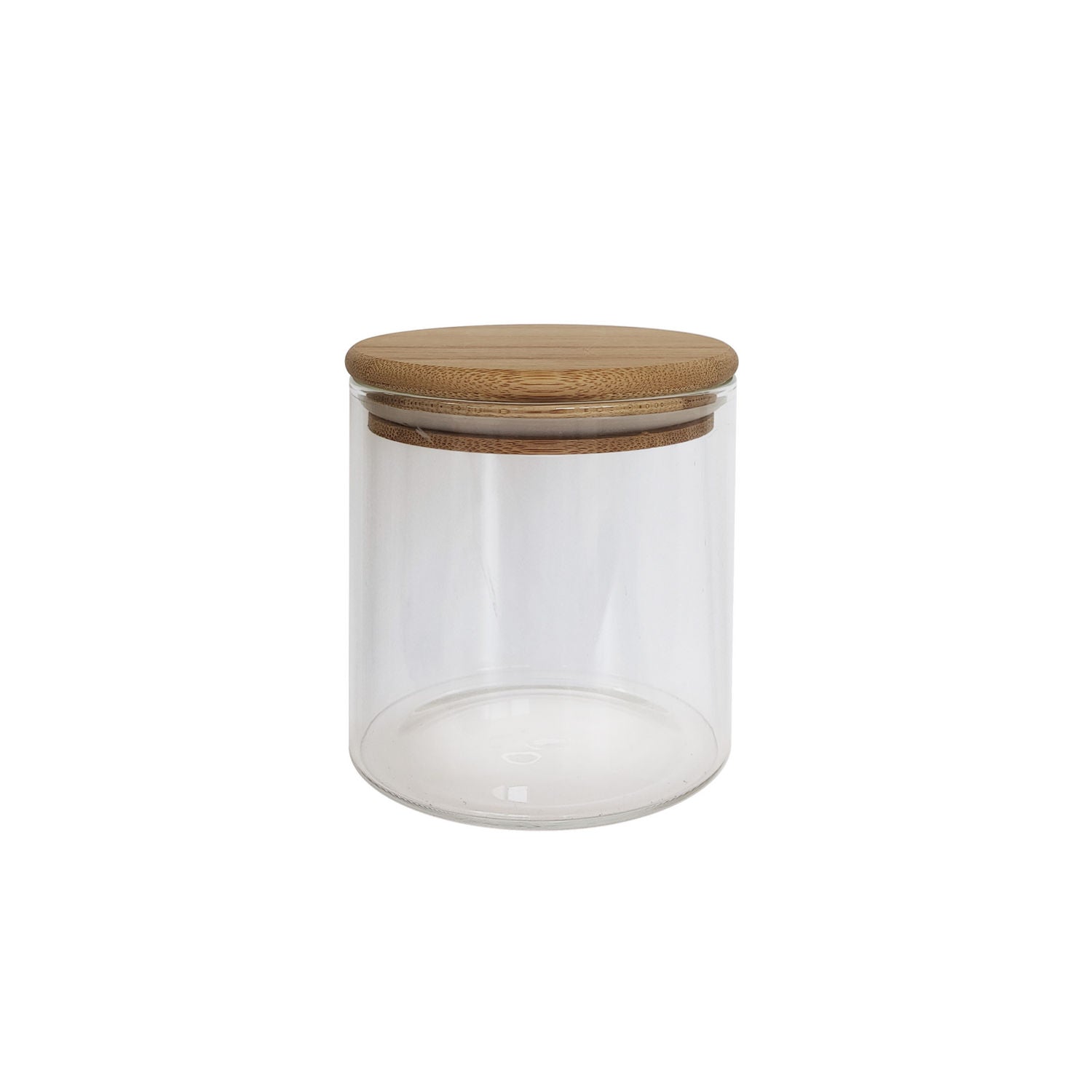 George Home glass canister with wooden lid 750ml, UK version
