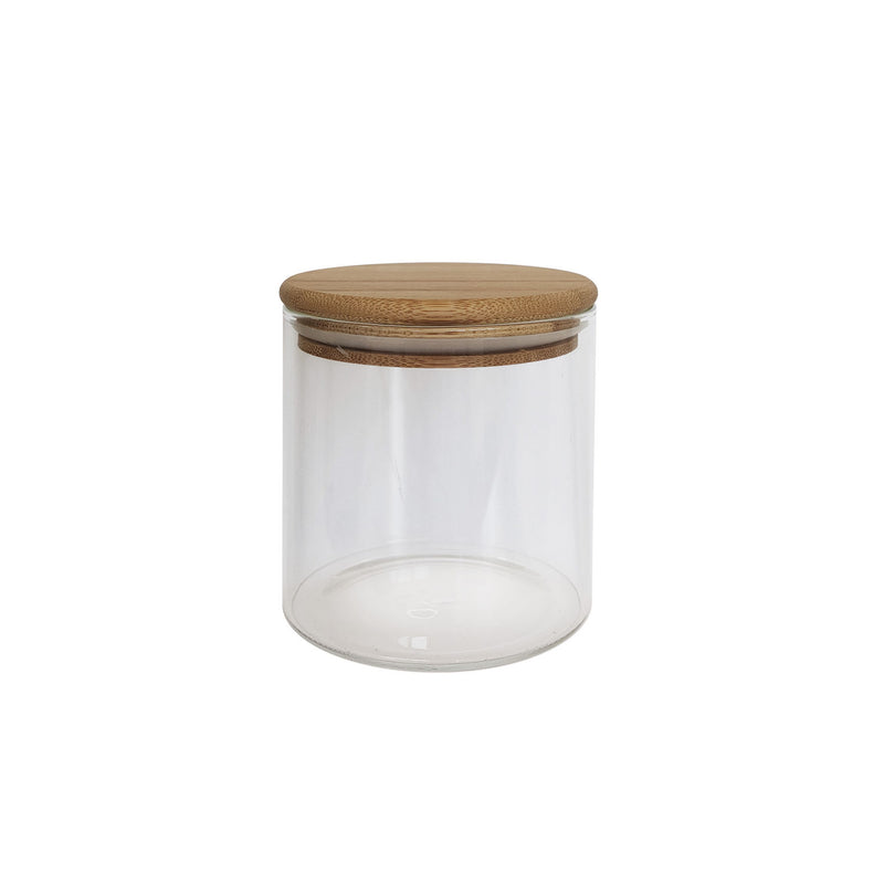 George Home glass canister with wooden lid 750ml, UK version