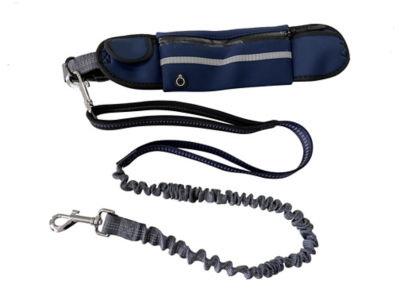 George hands-free dog lead with adjustable belt and pouches - British product