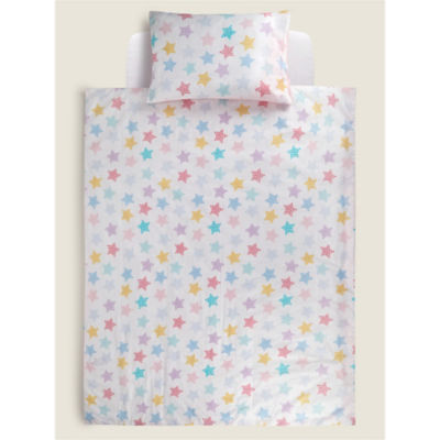 George Home unicorn print toddler duvet set 120x150cm (British brand)