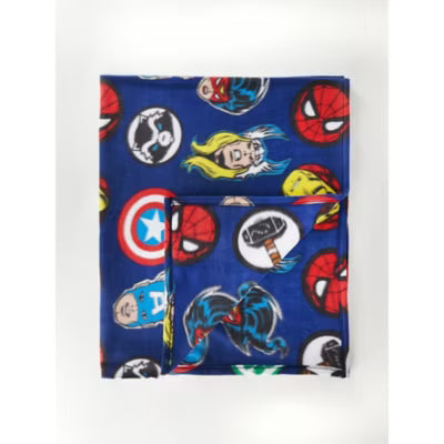 George Home Hulk fleece throw 120cm x 150cm, UK version