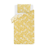 George Home Yellow Sunflower reversible duvet cover set single (British brand)
