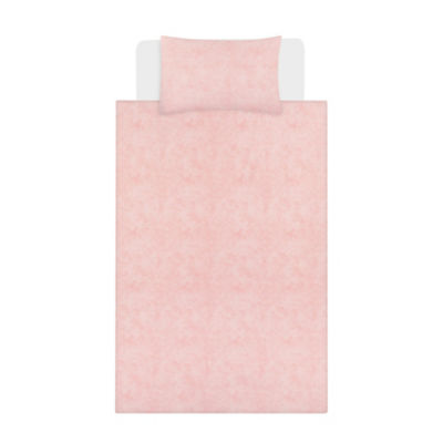 George Home single duvet cover set pink reversible landscape - British product