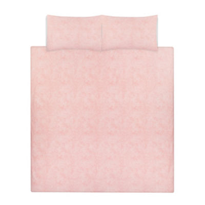 George Home pink reversible duvet cover set king, UK version