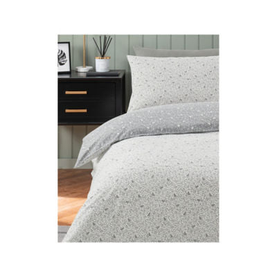 George Home duvet cover set grey eucalyptus birds king, imported from the UK