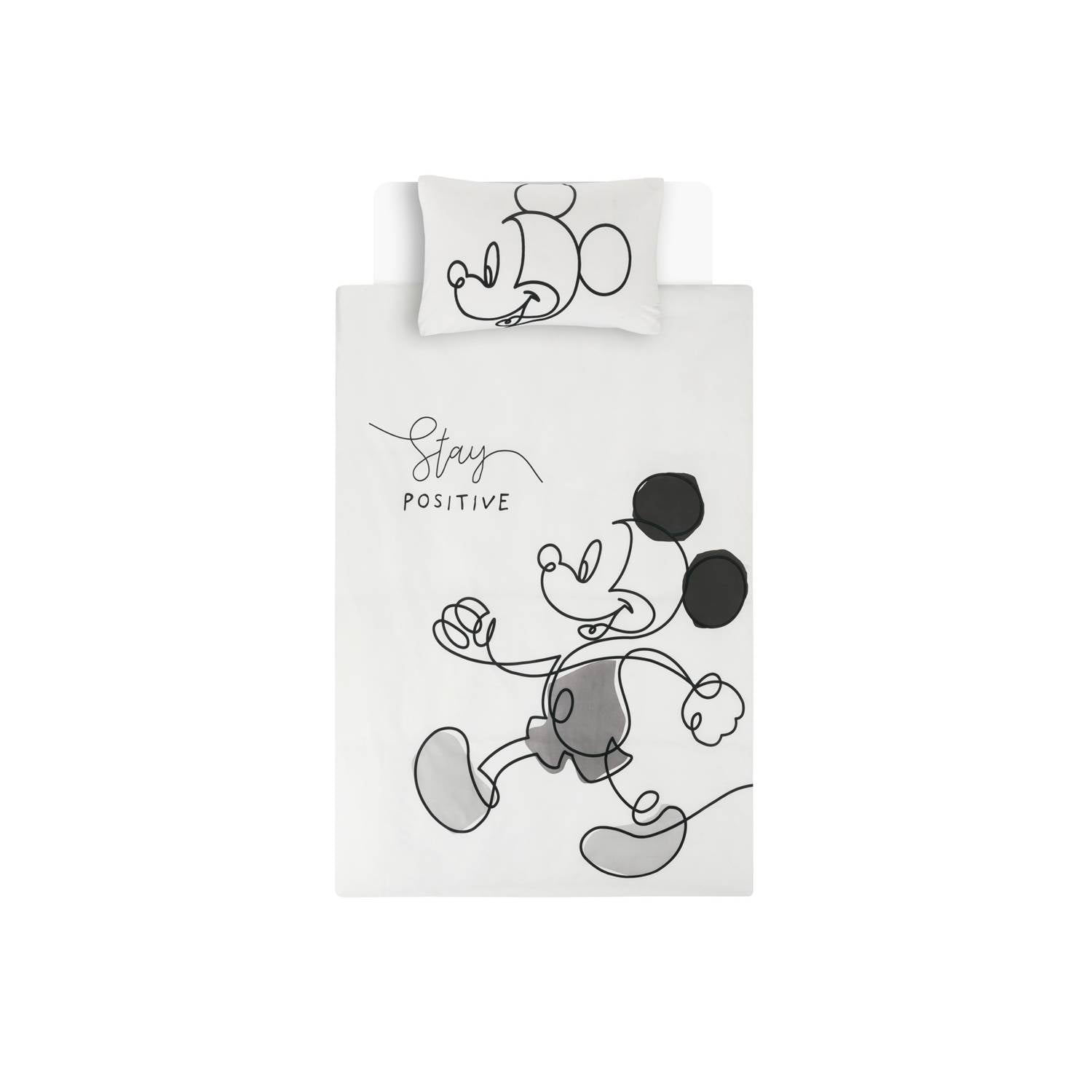 George Home Disney Mickey reversible duvet set single, UK version