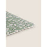 George Home yellow daisy quilted throw, imported from the UK