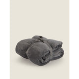 George Home Charcoal Corduroy Throw 150x200cm, imported from the UK