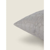 George Home grey jacquard geo cushion 50x50cm (British brand)