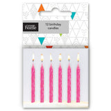 George Home pink value candles 12 pack, UK version