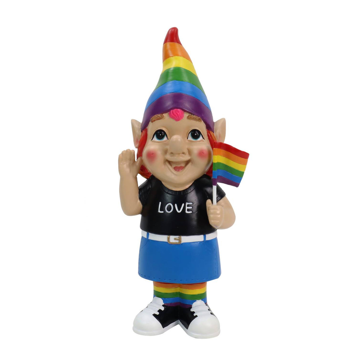 George Home pride gnome 11x8x25.5cm (British brand)