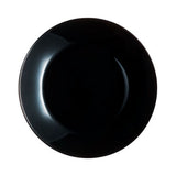 George Home black glass side plate 18.5cm - British product