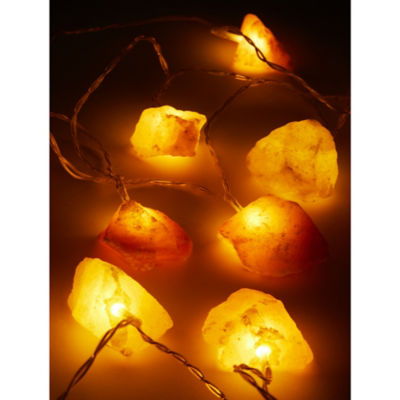 George Home Orange 10-Piece Stone String Lights