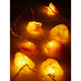 George Home Orange 10-Piece Stone String Lights